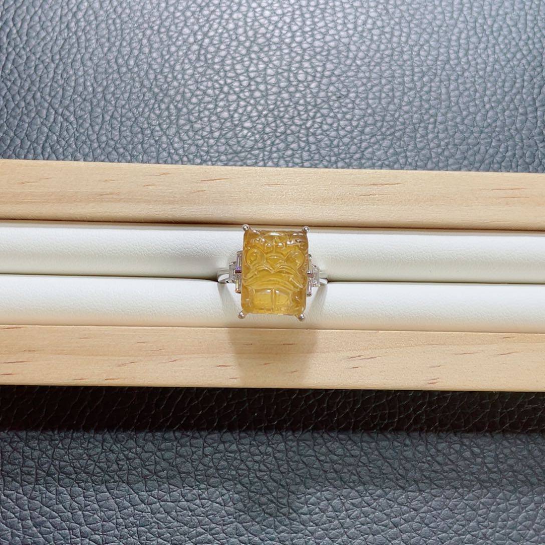 戒指未镶嵌碧玺碧玺戒指