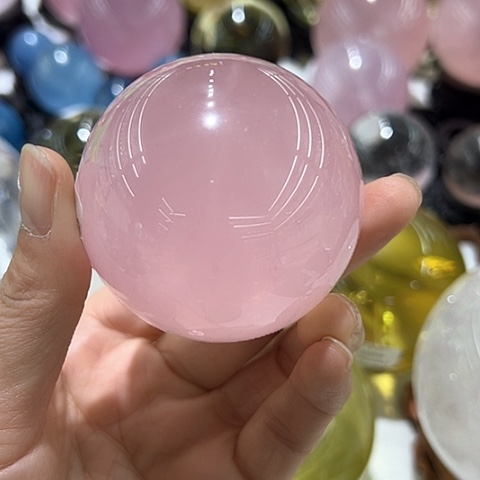 水晶水晶球摆件未镶嵌