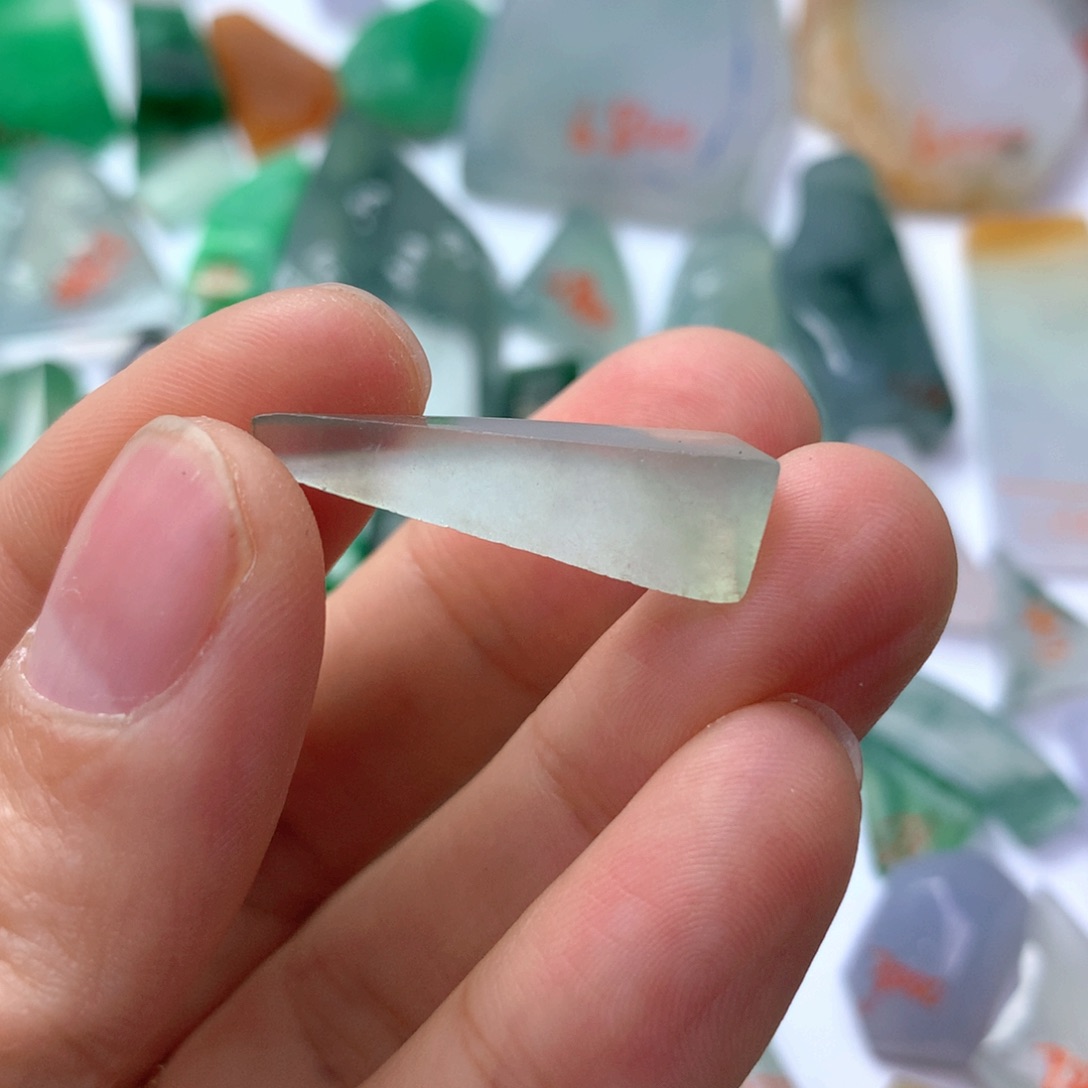 定制翡翠未镶嵌天然缅甸翡翠吊坠挂件