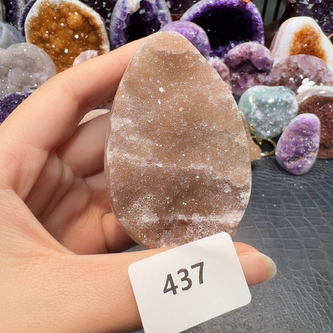 紫晶珠宝半成品未镶嵌