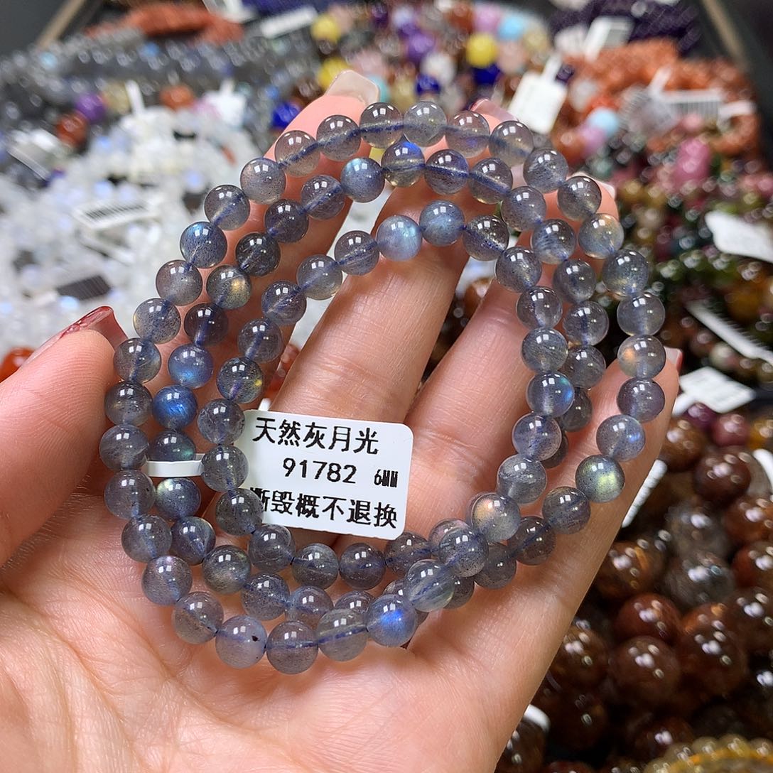 长石手链未镶嵌，