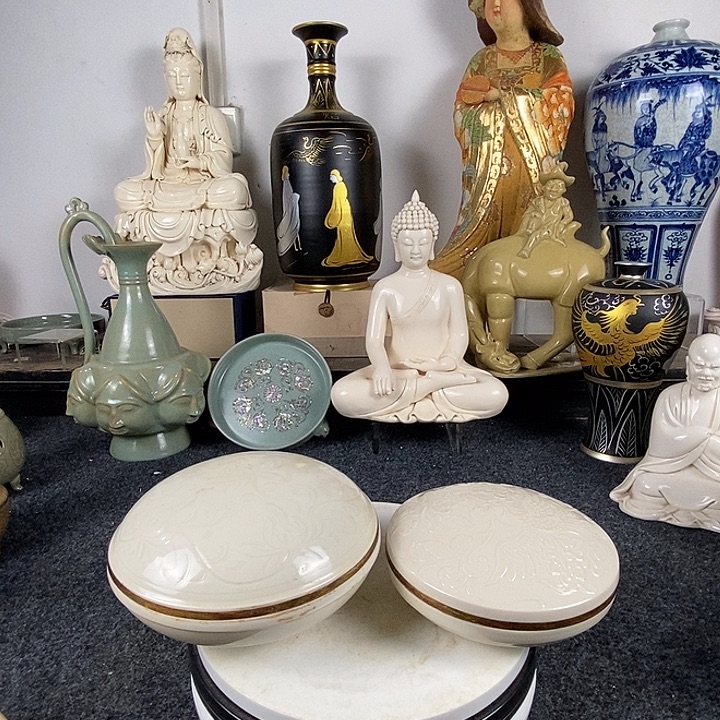 蓝***猫瓷片瓷器瓷器瓷器瓷器