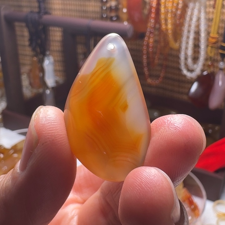 《***》玛瑙/玉髓未镶嵌颈饰004