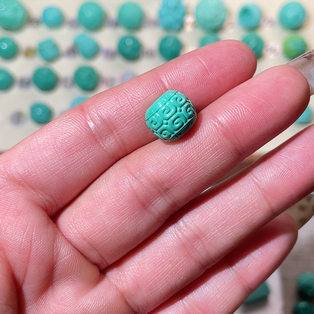 手工雕刻配饰配珠卡10+微瑕