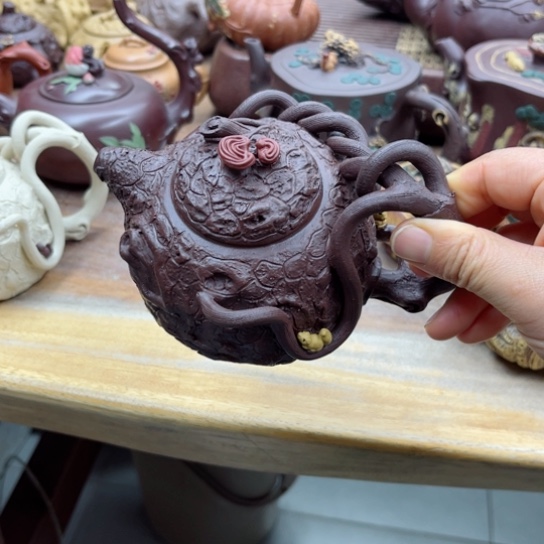 茶壶紫砂阅**陵紫砂茶具