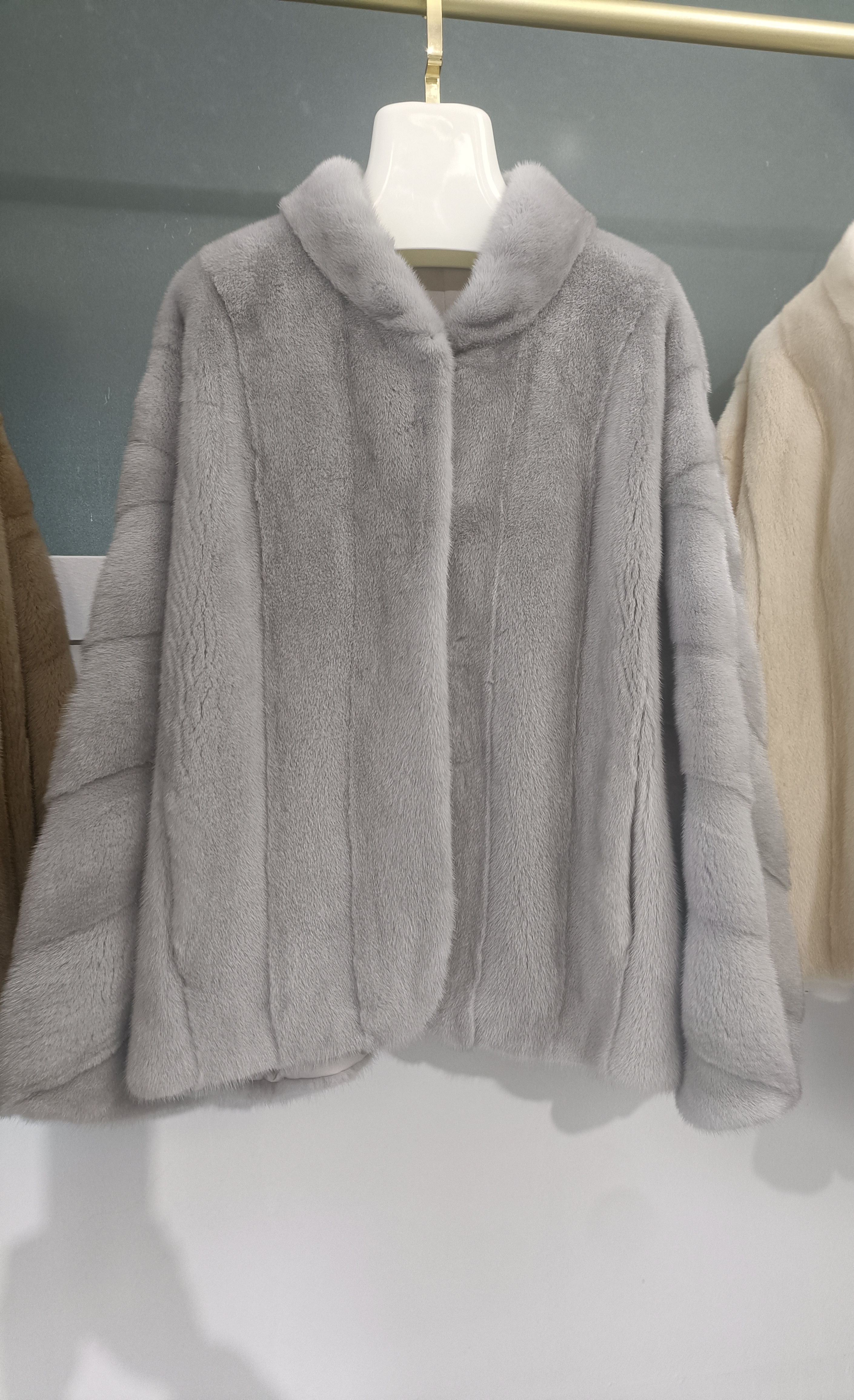 【刚哥水貂】进口短二小母貂女款皮草保暖时尚端庄百搭有气质