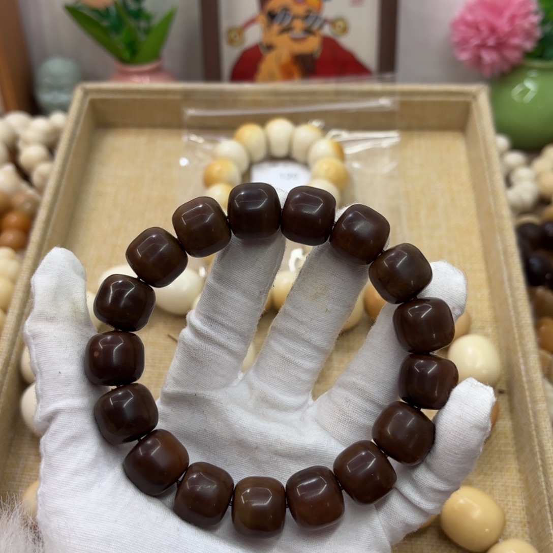 菩提根/象牙果吊坠16干磨瑕疵落地果糖油汉堡827