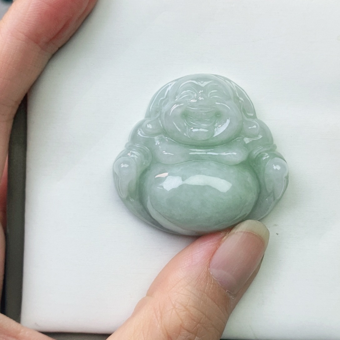 *****翡翠未镶嵌颈饰佛公