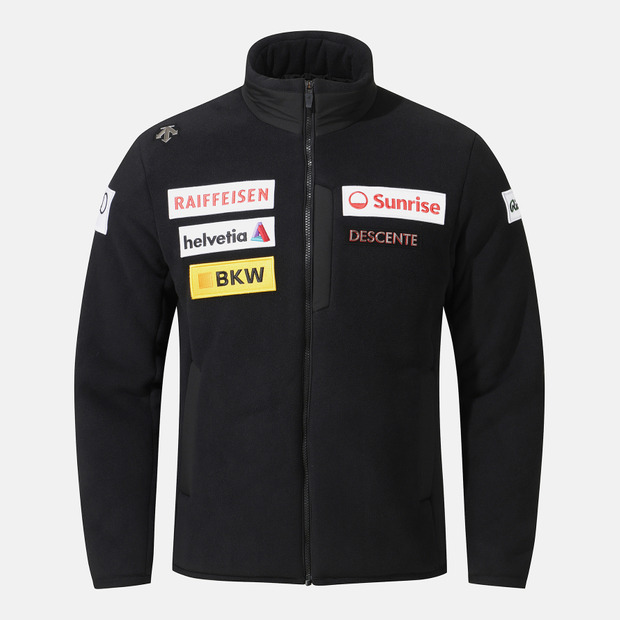 DESCENTE/迪桑特SWISS SKI系列奥迪联名抓绒夹克SQ421SKTO2