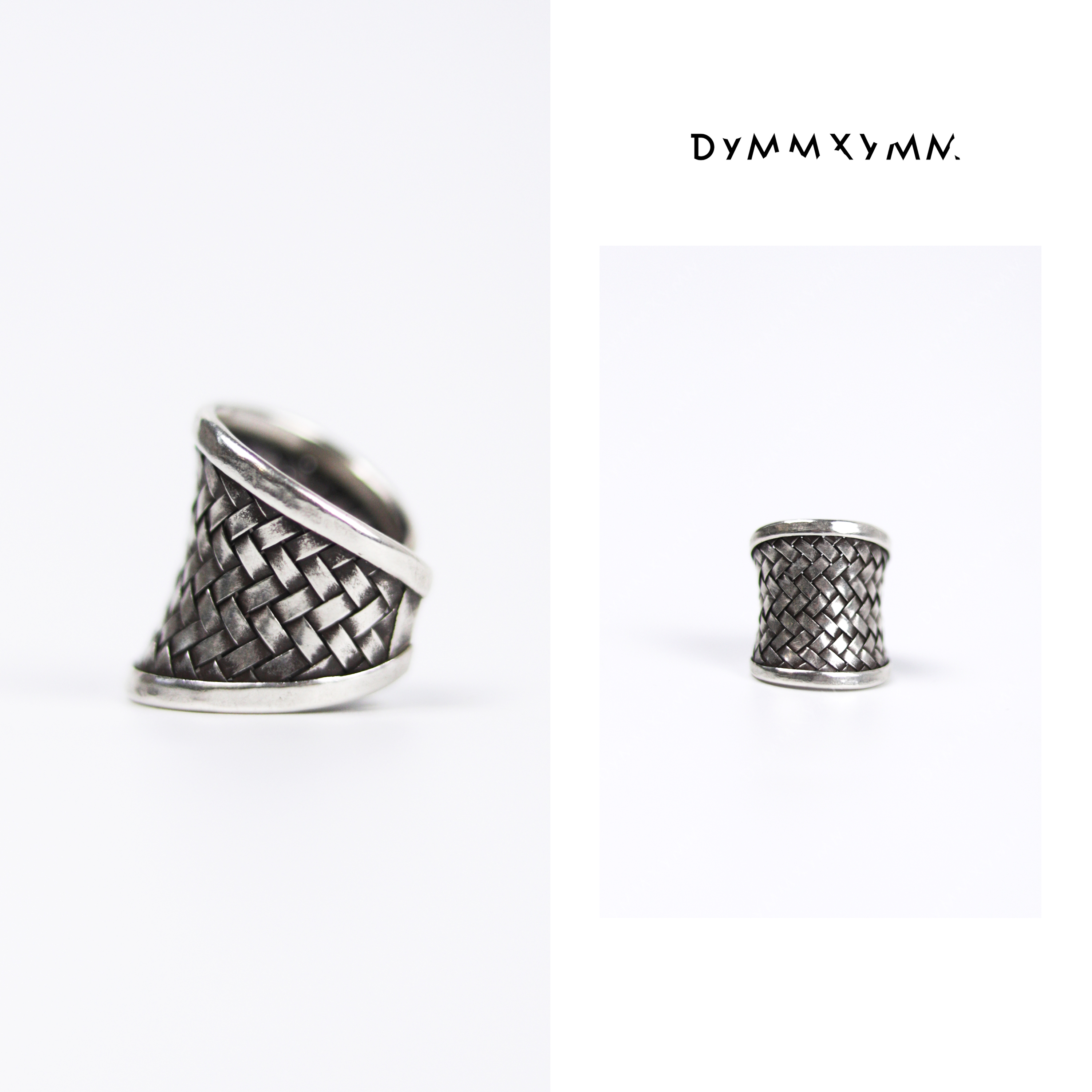 【DYMMXYMM】-主理人推荐时尚编织纹戒指搭配上衣-5S59425