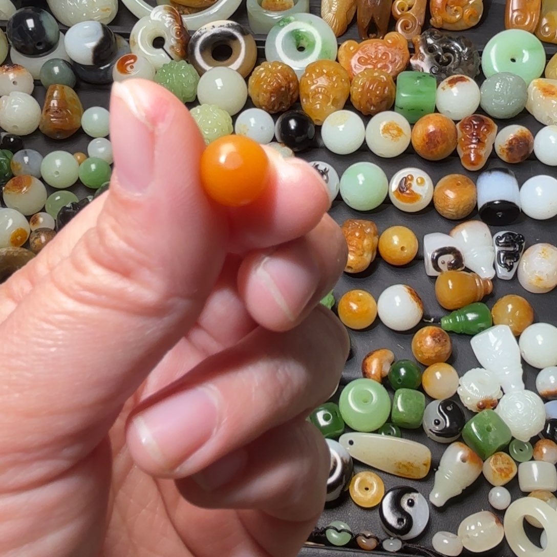 和田玉颈饰未镶嵌用****5