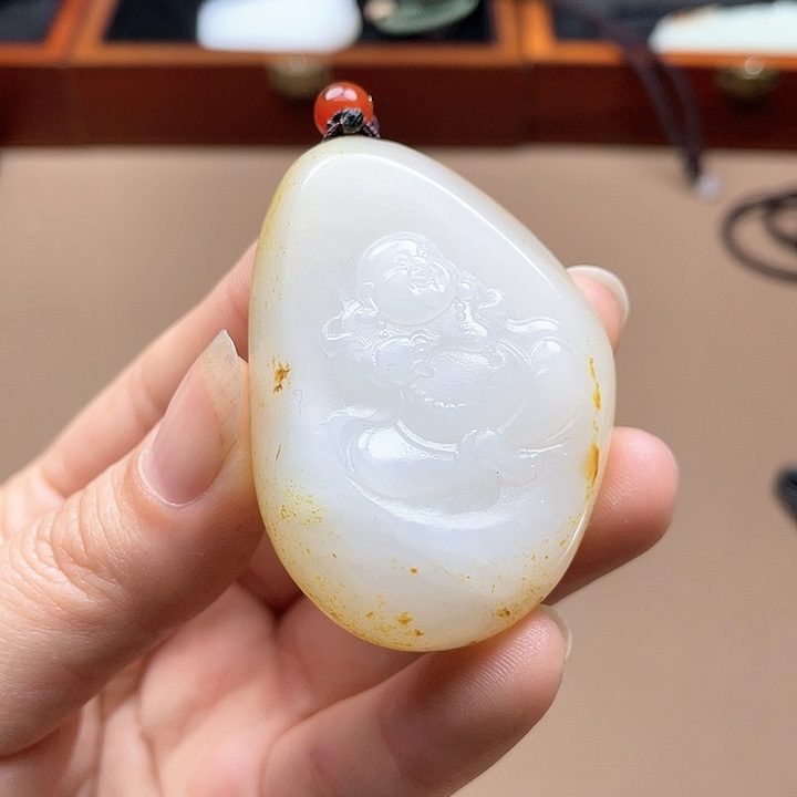 和田玉挂件未镶嵌F