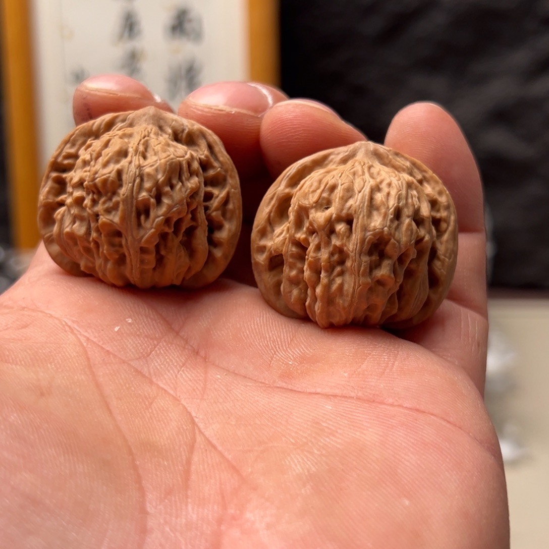 王***彤把件文玩核桃楼子35.5