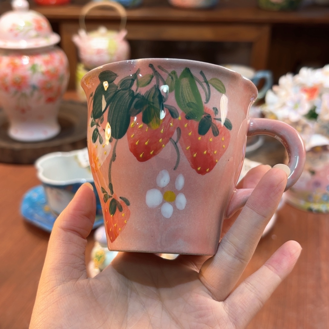 景德镇手绘高温釉下彩陶瓷茶具