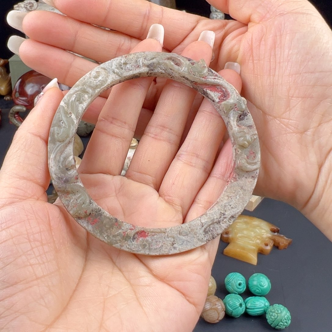 和田玉挂件未镶嵌凡*