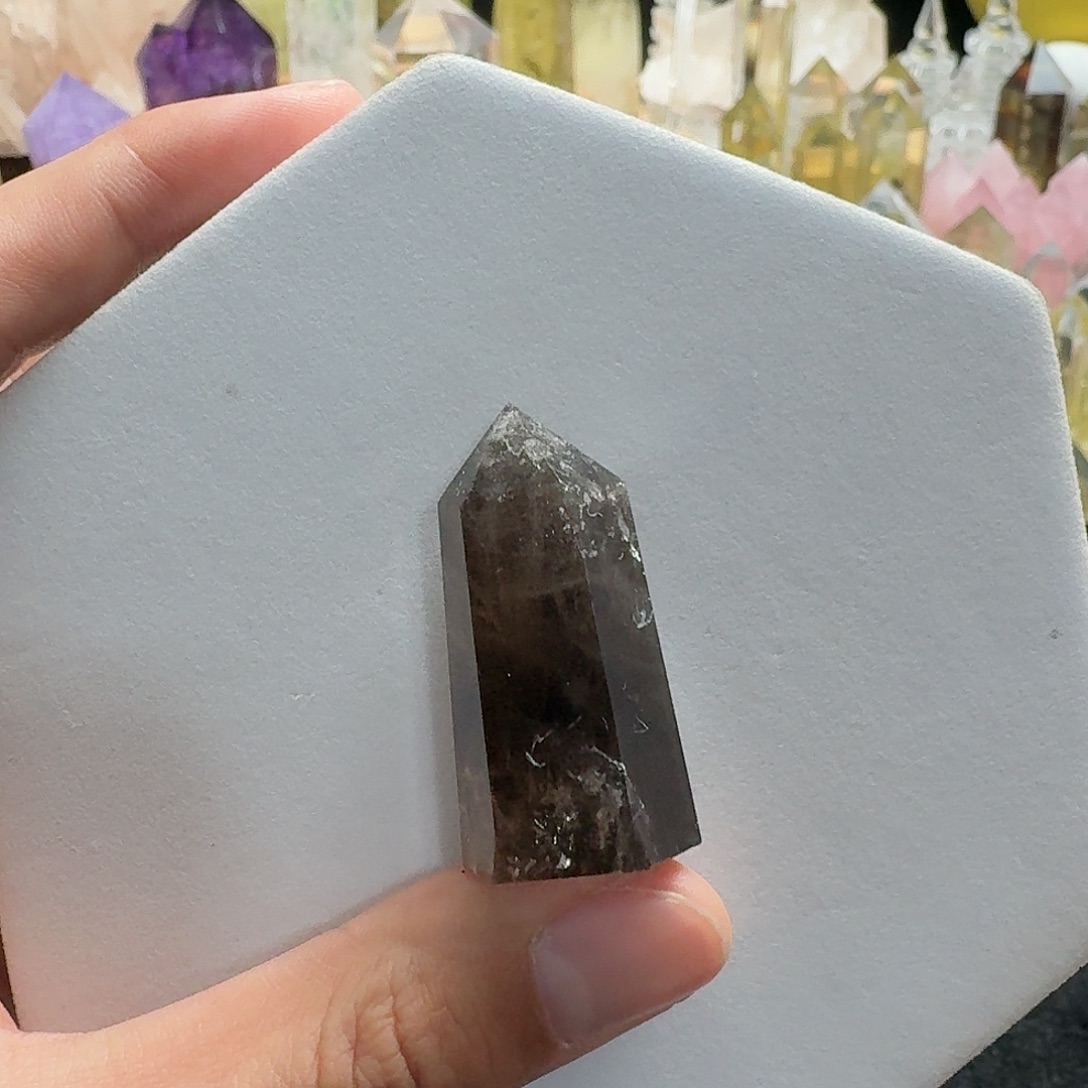 未镶嵌珠宝半成品水晶茶晶
