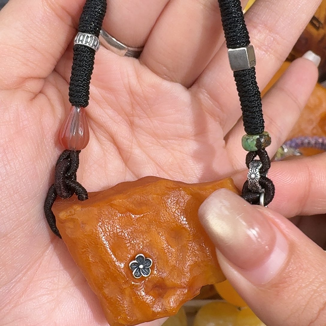 琥珀未镶嵌裸石我