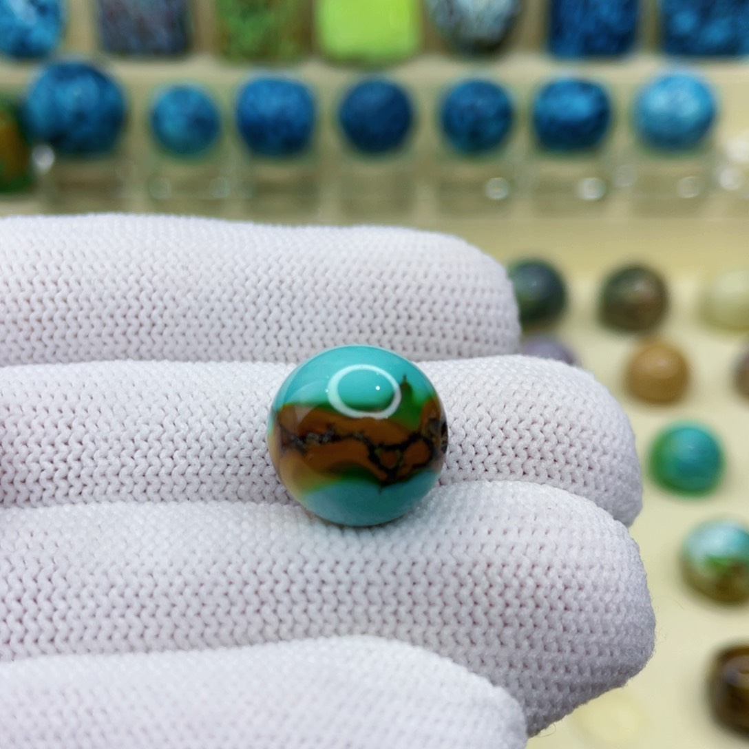 未镶嵌绿松石颈饰尺寸卡14