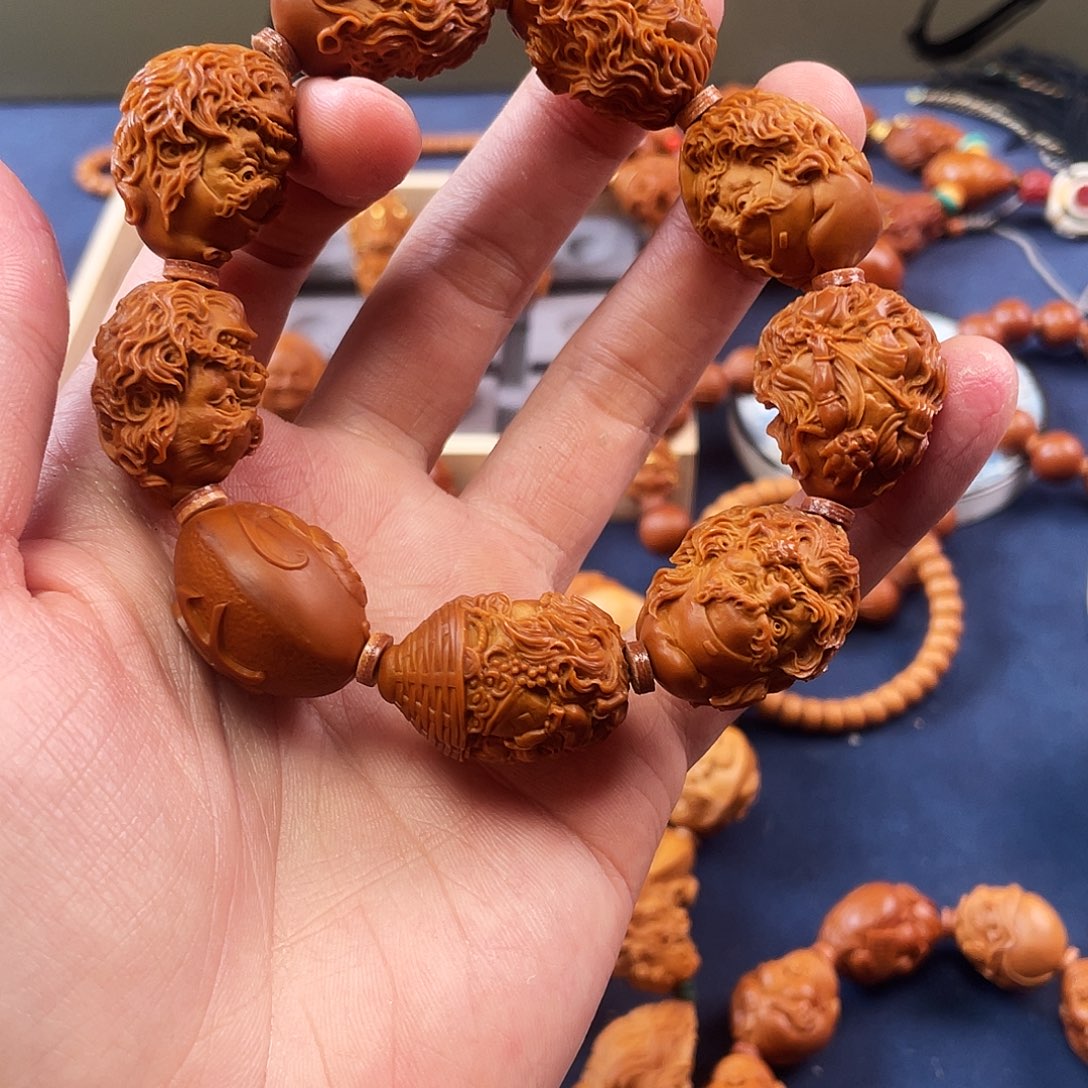 厘***光橄榄核手串/手链文