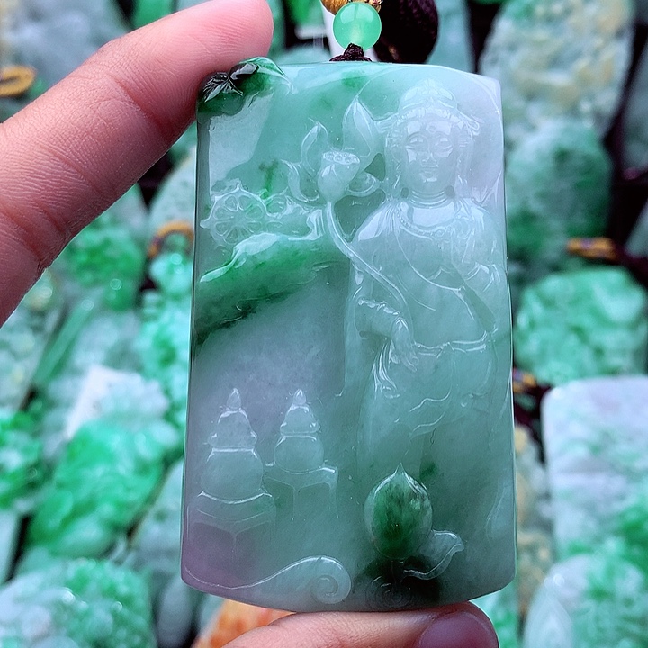 翡翠吊坠(不含链)未镶嵌