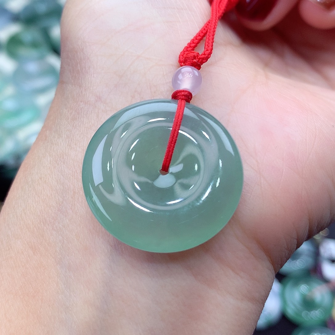 颈饰未镶嵌翡翠编号19-尺寸25/5.5