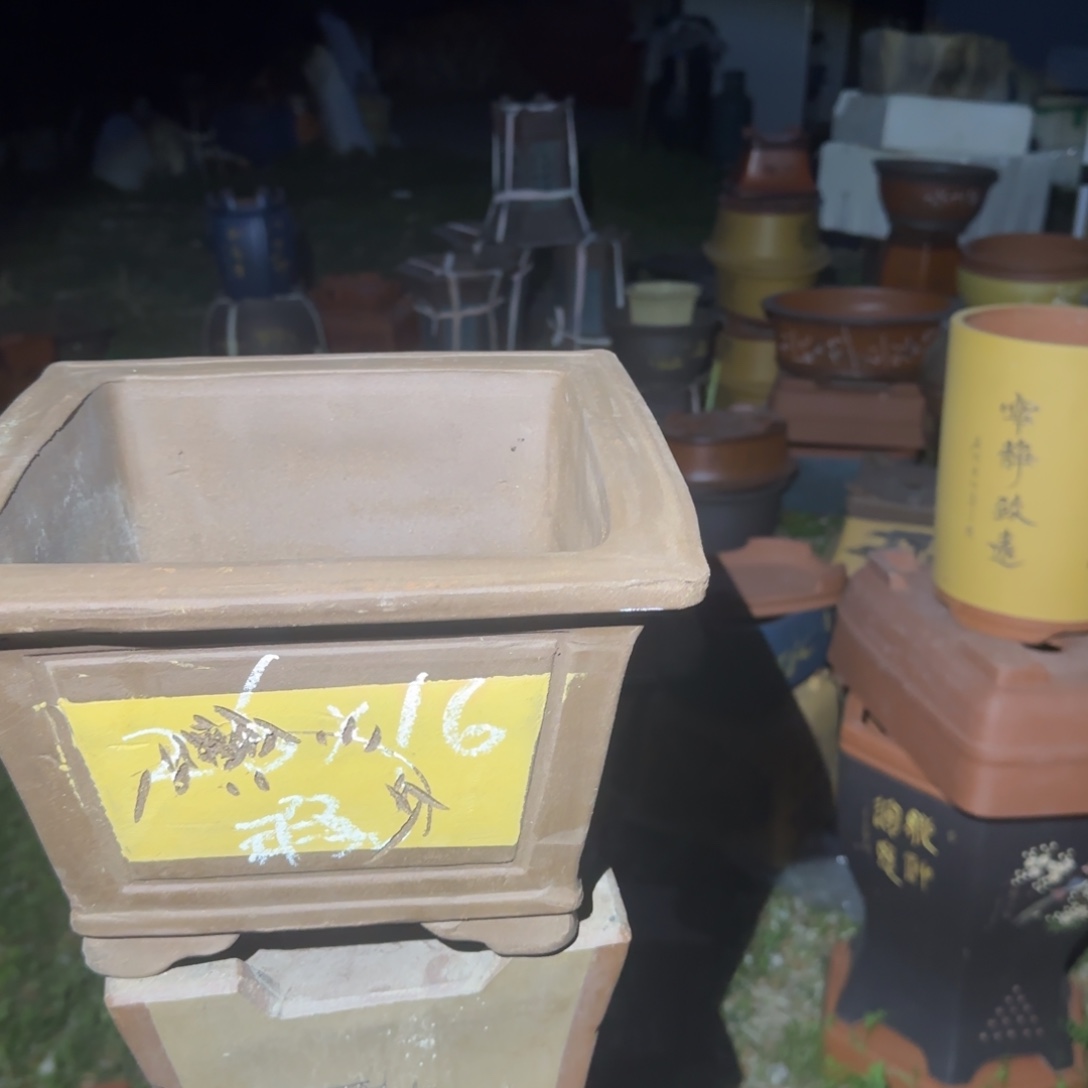 紫砂花盆花盆盆景盆栽瑕疵