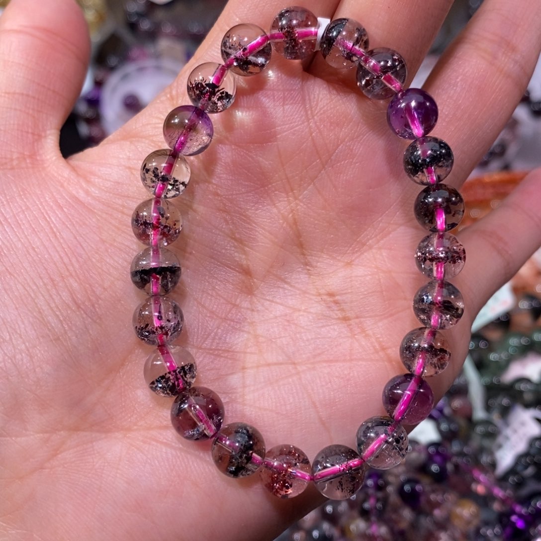 水晶手串未镶嵌手链8mm