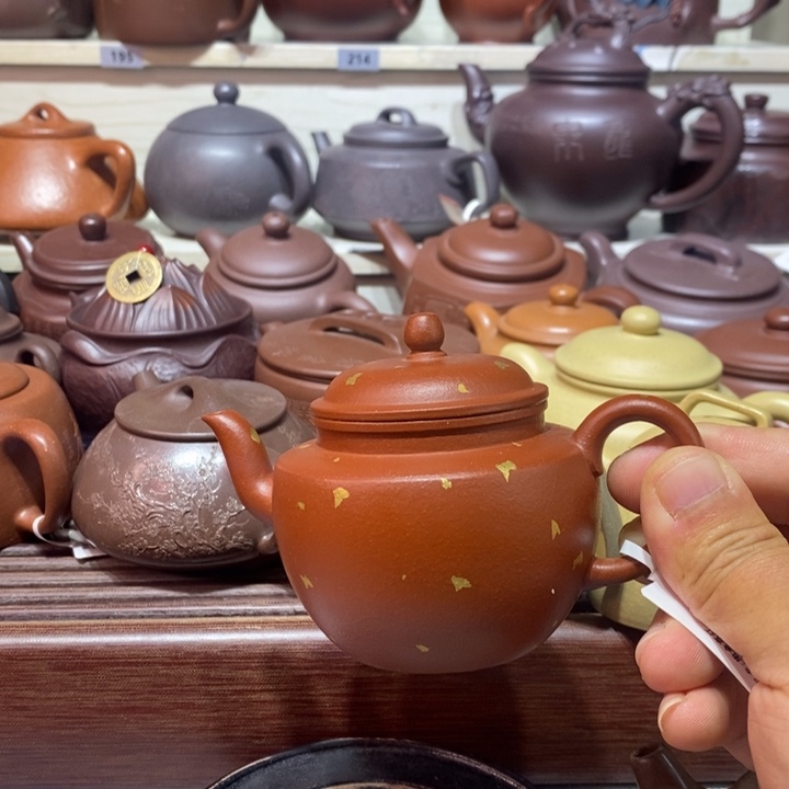 茶壶紫砂精工制作