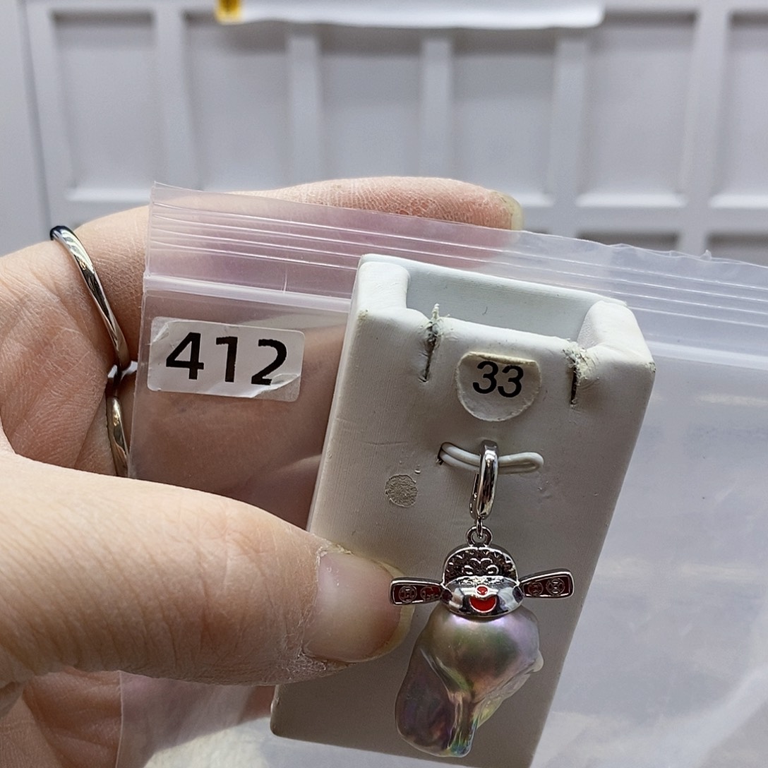 颈饰合金淡水珍珠