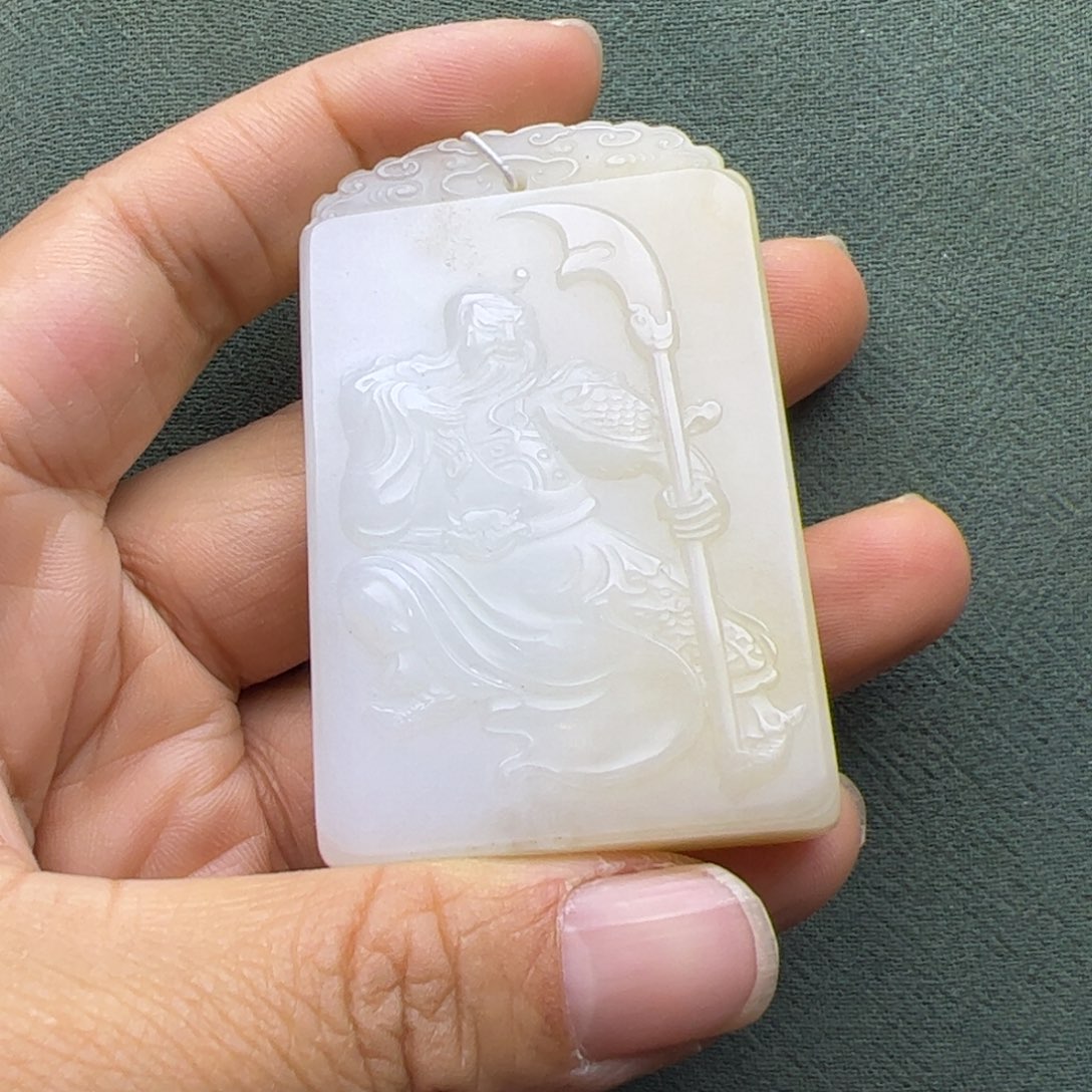 和田玉把件未镶嵌用****哥