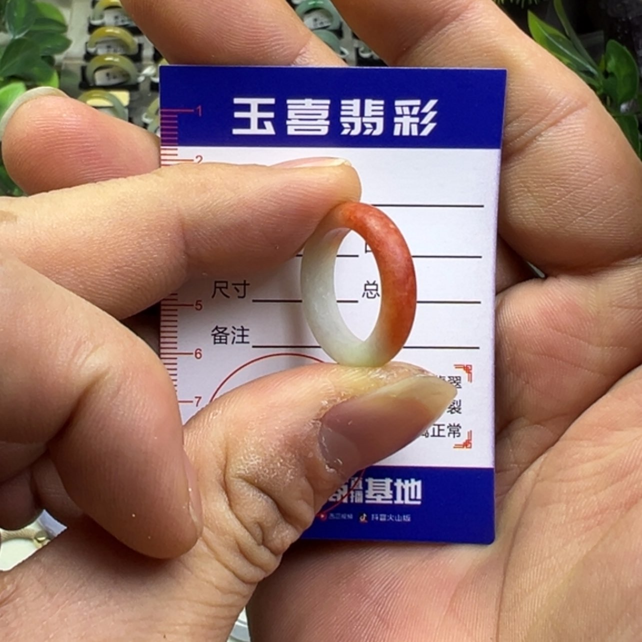 【闪购商品】翡翠戒指未镶嵌10号圈口缅料翡翠戒圈（福利款）