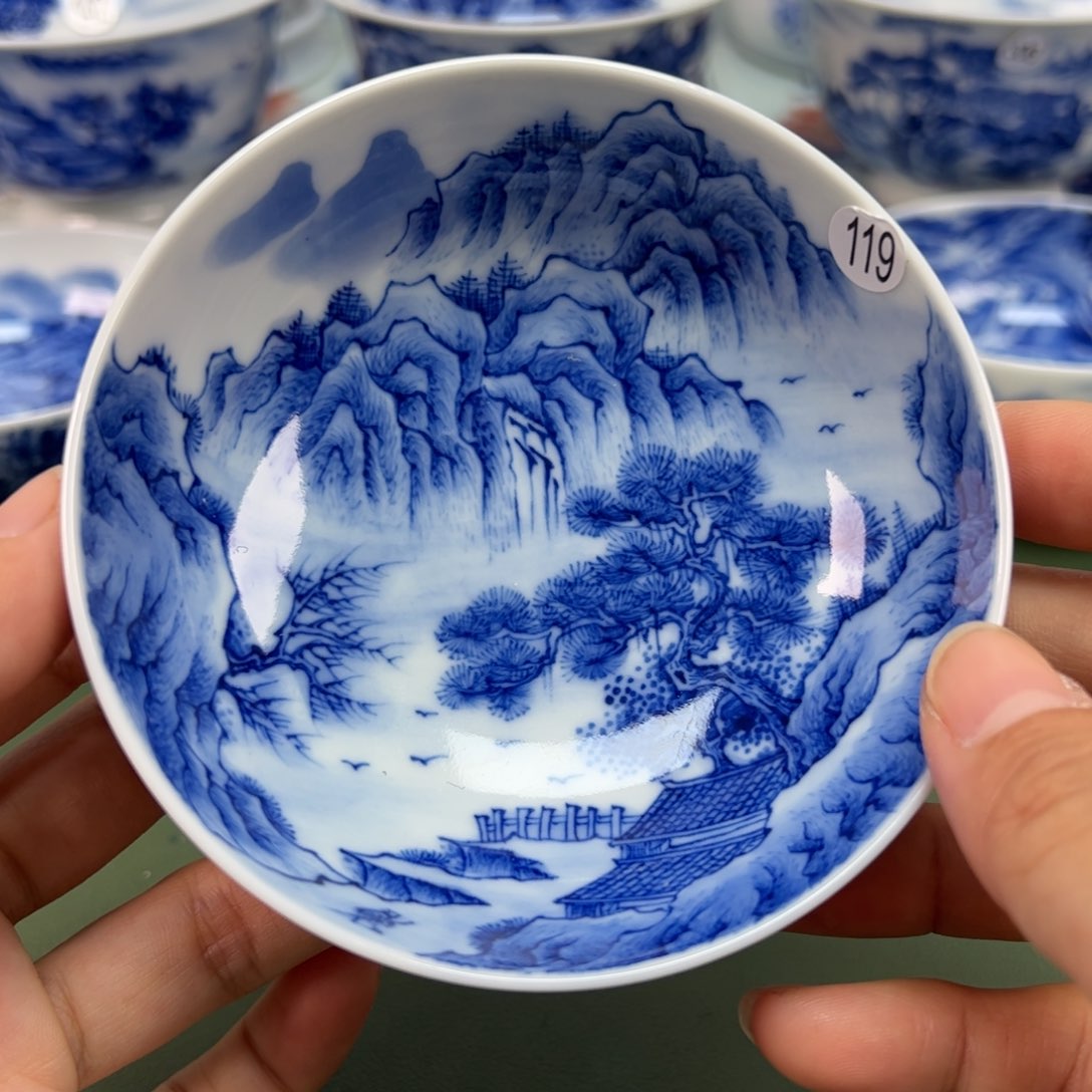 杯景德镇纯手绘茶具119