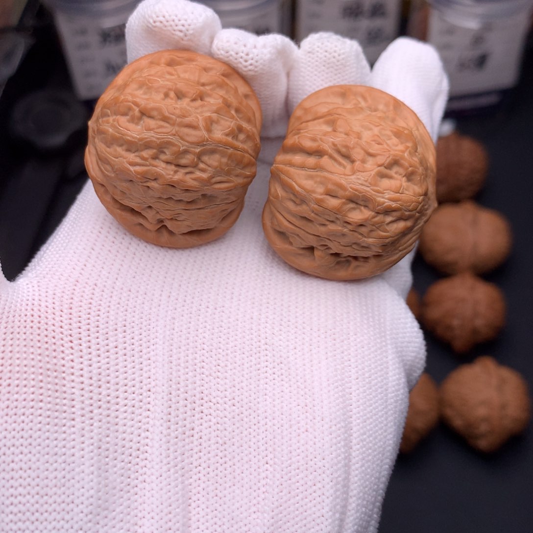 文玩核桃吊坠圆****发37铁锤