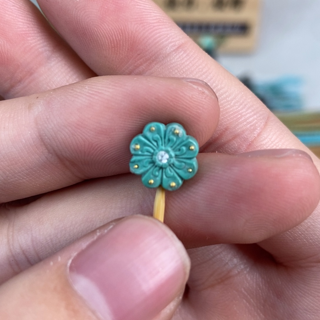 绿松石雕刻未镶嵌