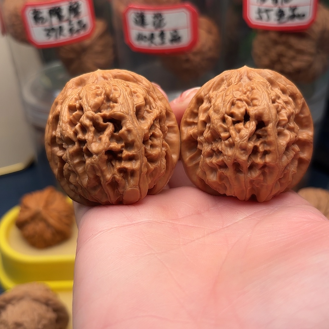 蜗***车文玩核桃吊坠凤凰台