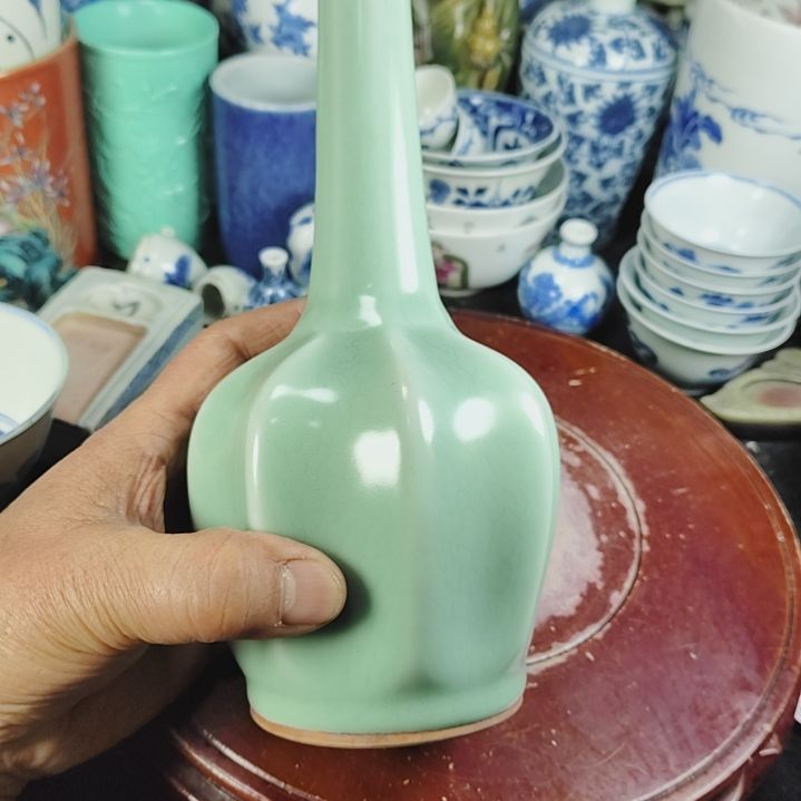 瓶全手工制作的瓷器