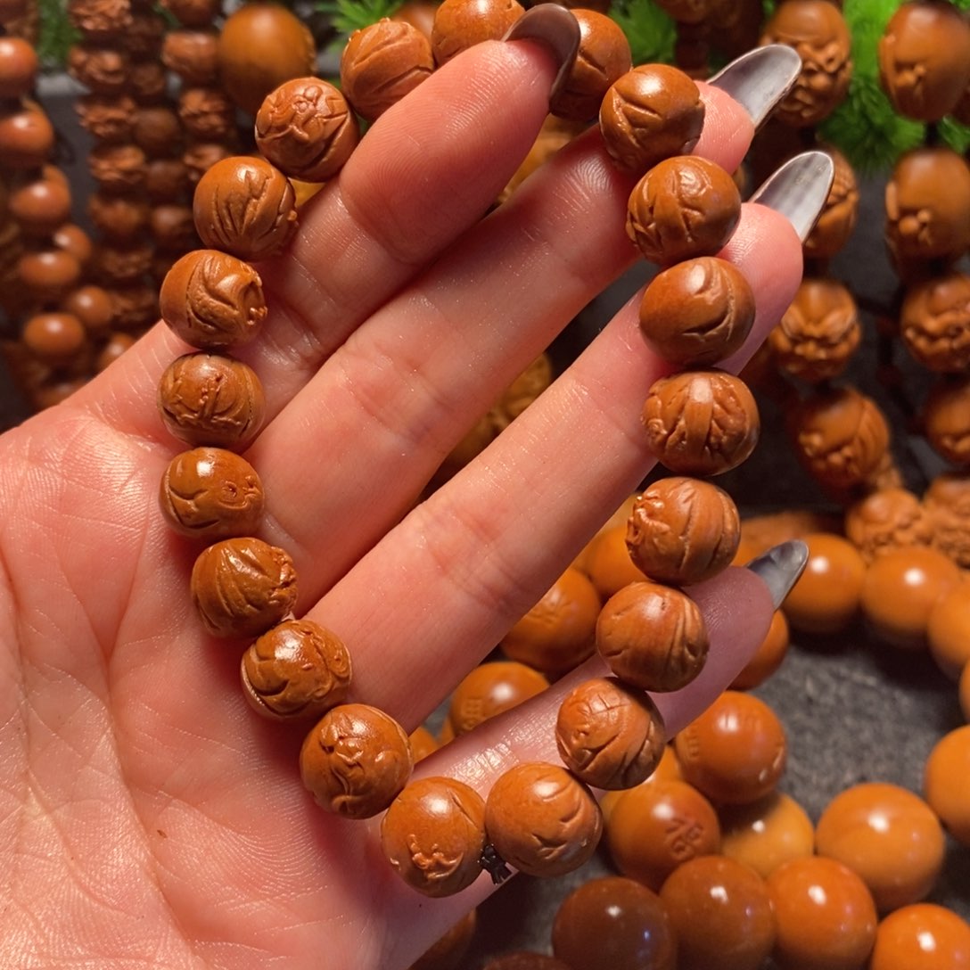 橄榄核吊坠桃核无相佛