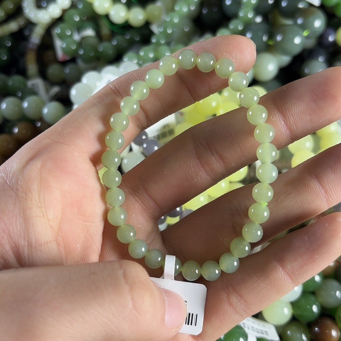 和田玉手链未镶嵌105