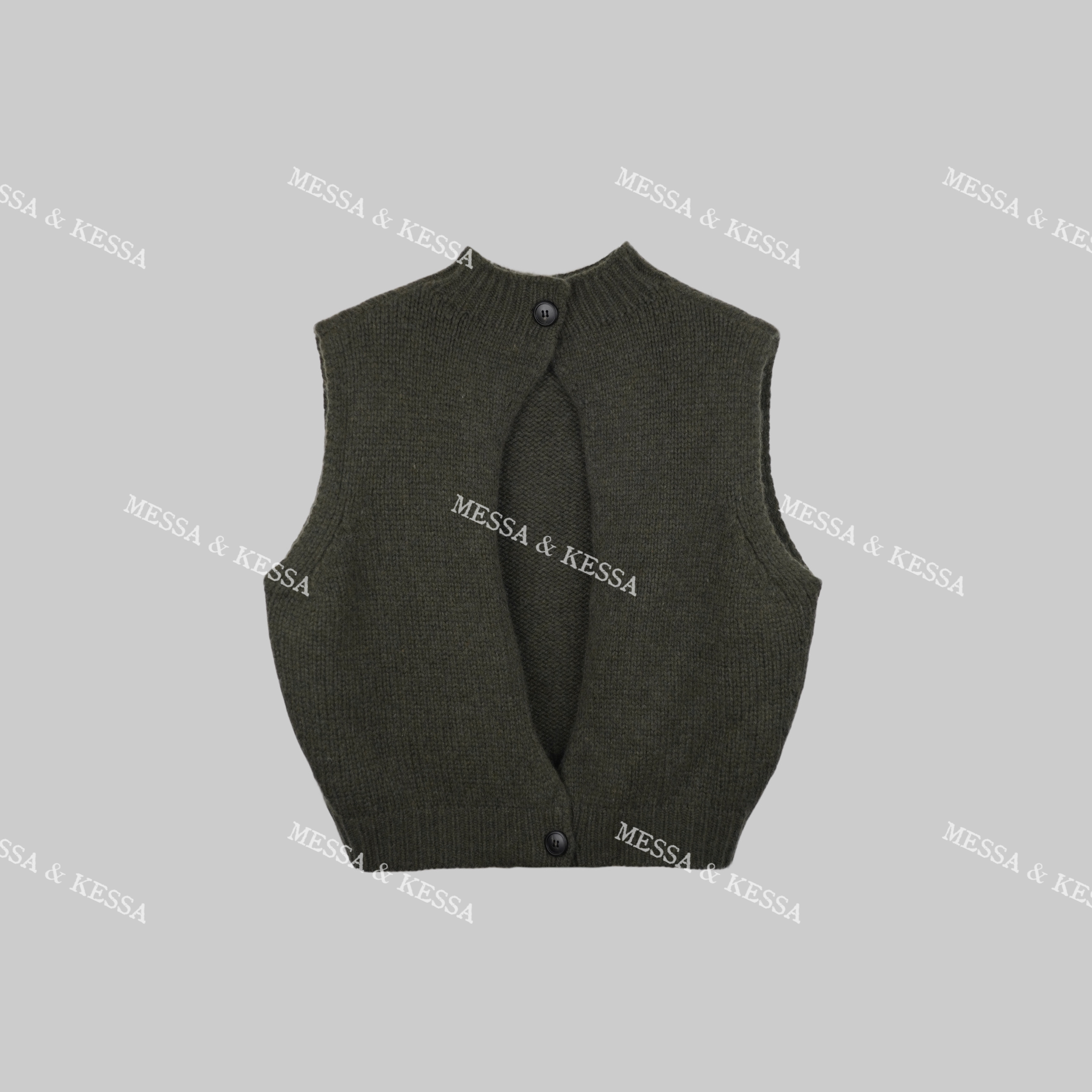 2026新法式绵羊毛无袖背心宽松显瘦叠穿神奇舒适无压时尚百搭MY2