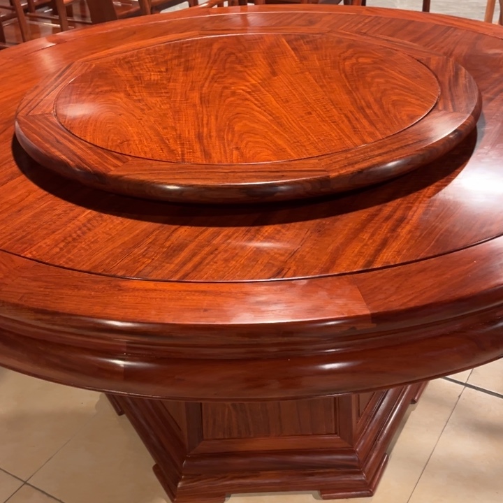 紫檀木类柜类家具L***y缅甸花梨木圆包圆九件套