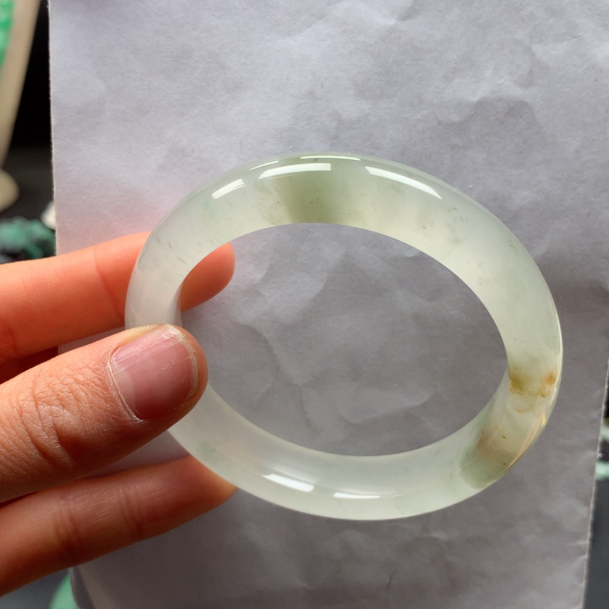 【闪购商品】石英质玉手镯未镶嵌