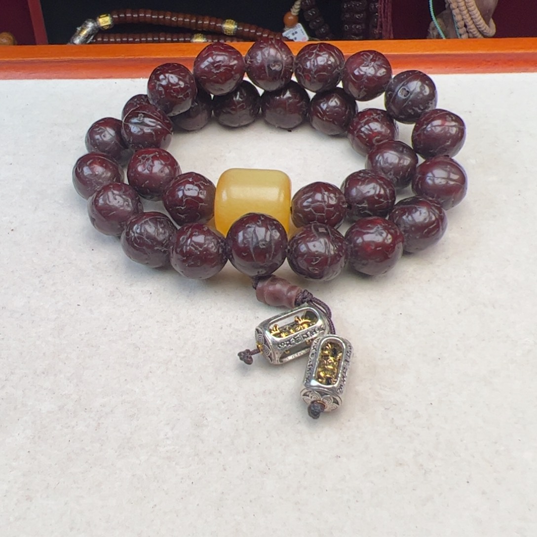 凤眼菩提吊坠凤眼