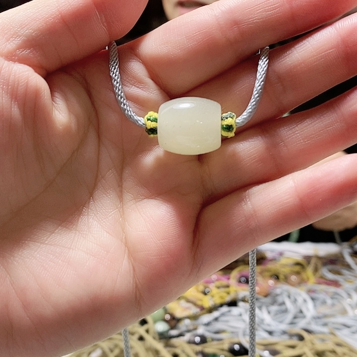 密玉（石英质玉）手链未镶嵌