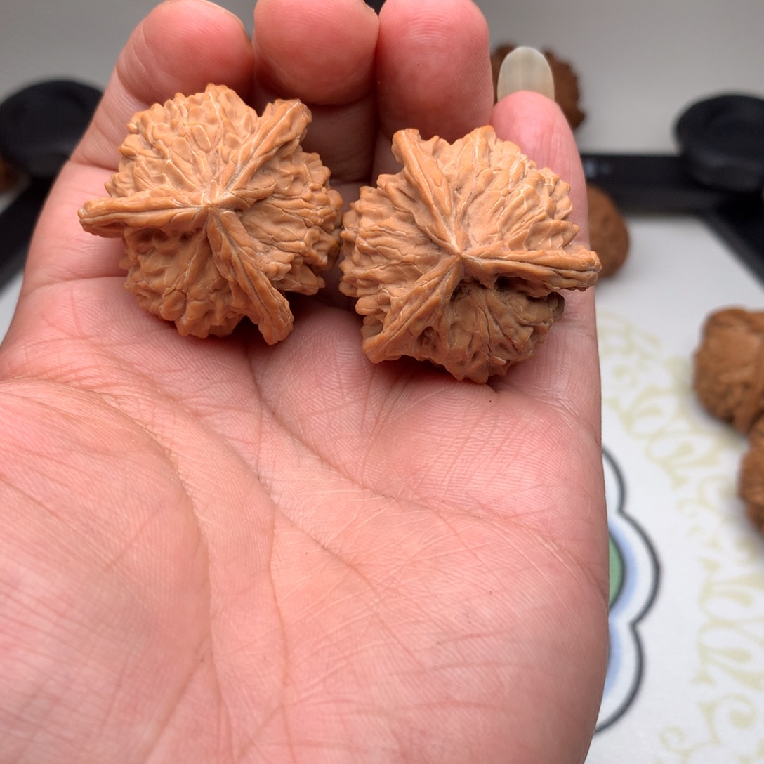 文玩核桃把件公子帽37