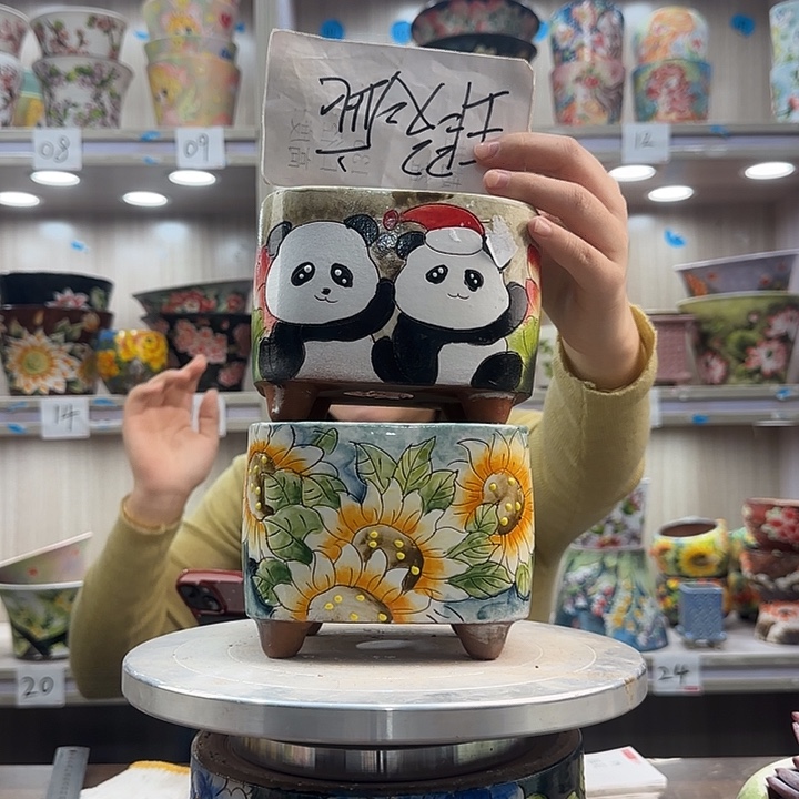 紫砂花盆瑕疵瑕疵918