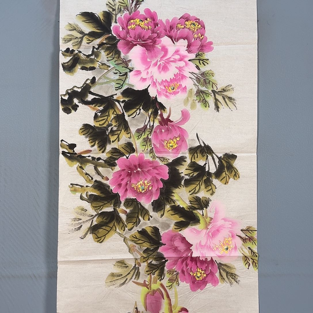 国画690 牡丹一如您的脸颊