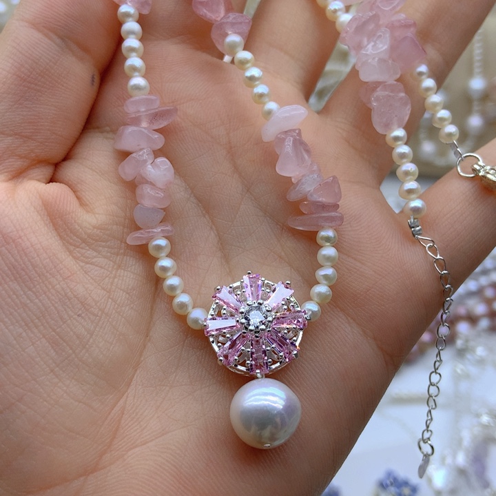 淡水珍珠未镶嵌颈饰