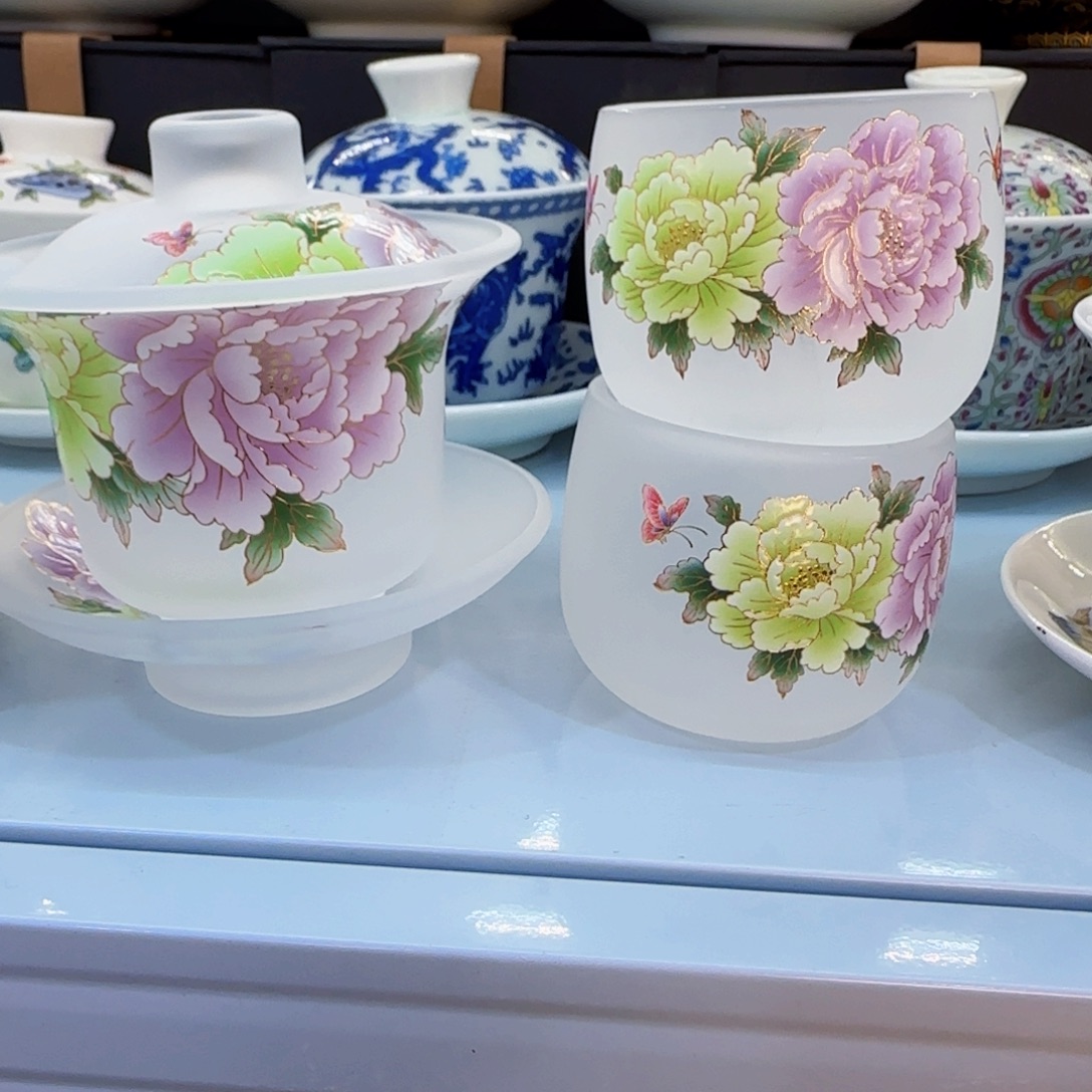 这些盖碗真好看！！！