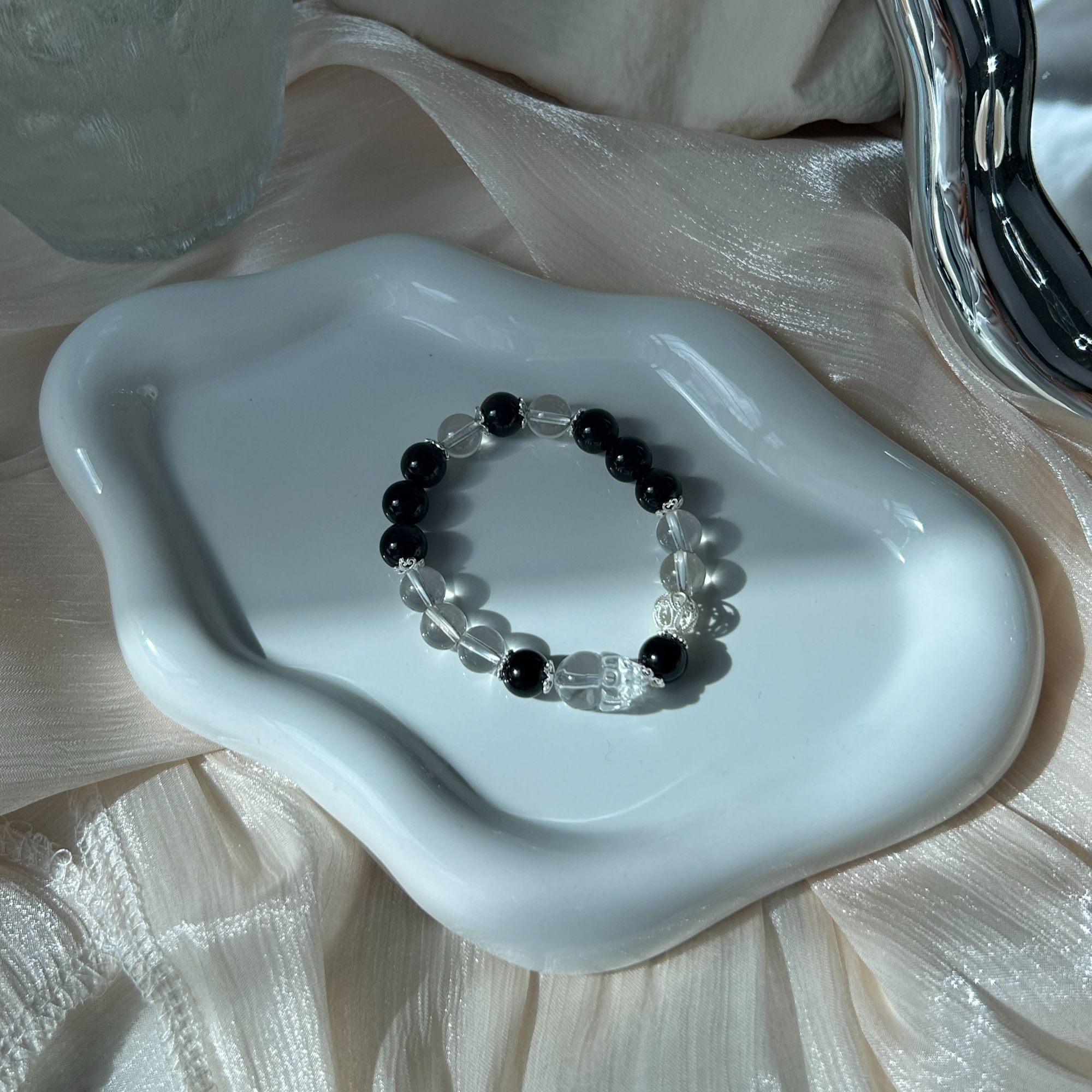 925银手链 s925纯银搭配简约设计手串男女同款送朋友礼物气质