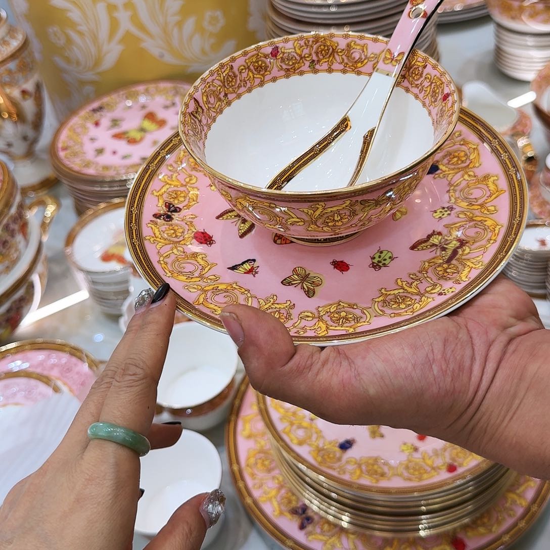 搪瓷骨瓷陶瓷茶具高温家用工厂清